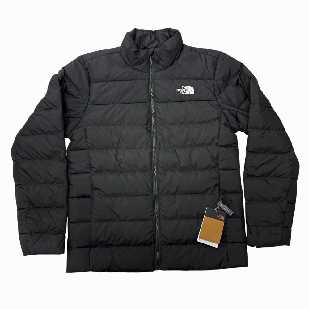The North Face Aconcagua 3 Jacket Mens Medium TNF Black Puffer NF0A84HZJK3-M